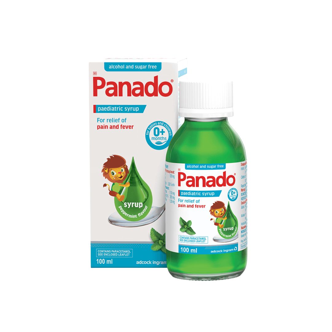 Panado Paediatric Syrup 100ml | Peppermint
